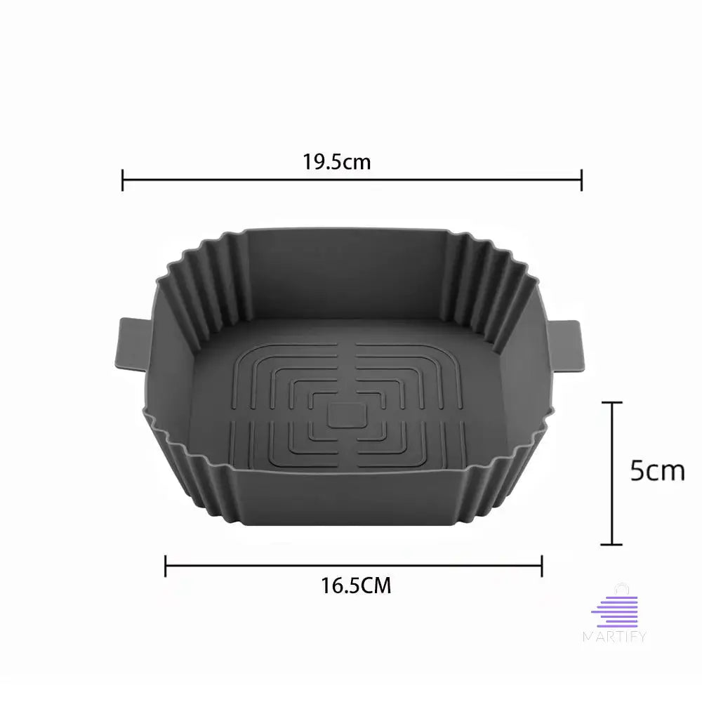 AirFryerMate Square Black Color-Martify