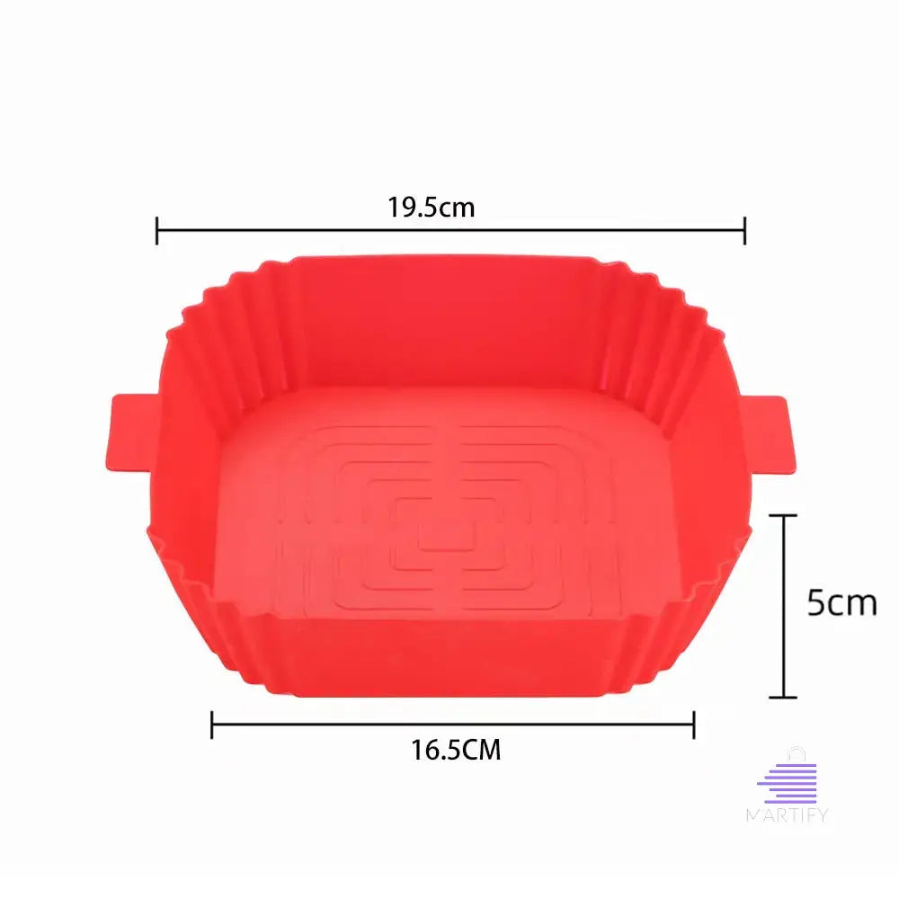 AirFryerMate Square Red Color-Martify