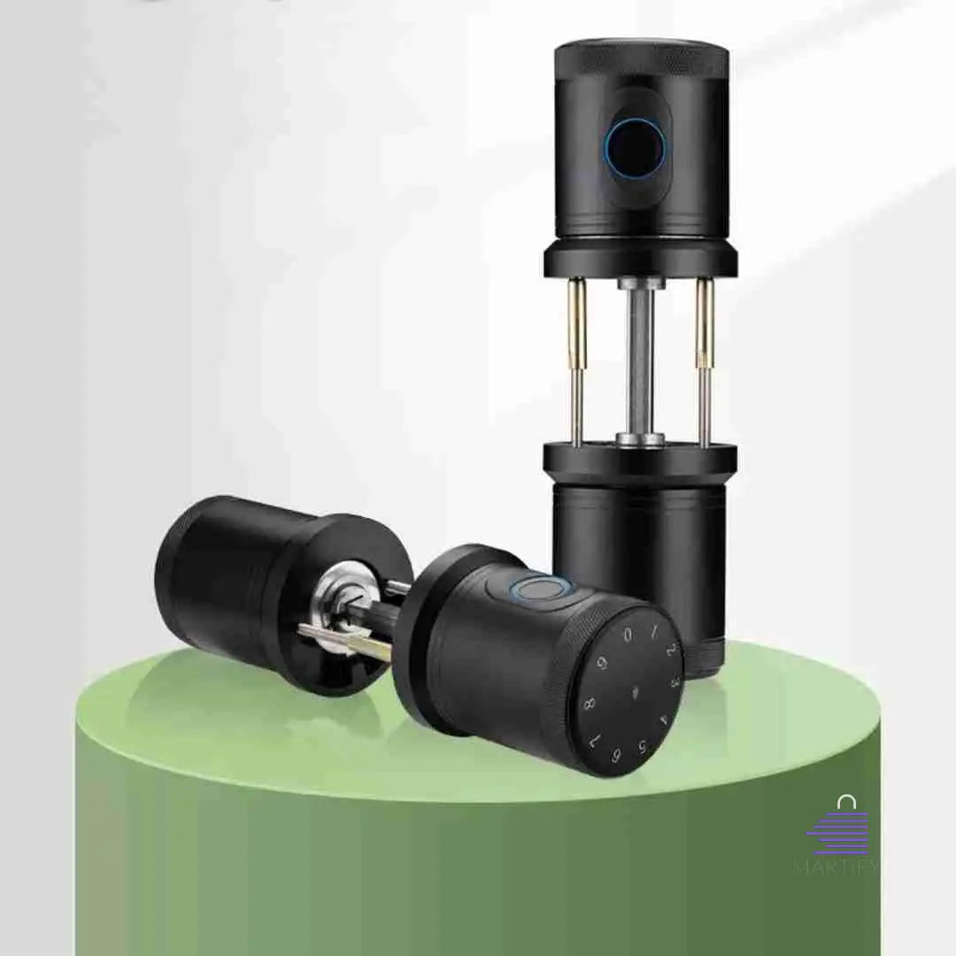 BluGuard SecureTouch: Smart Bluetooth Apartment Lock with Multi-Unlock Technology