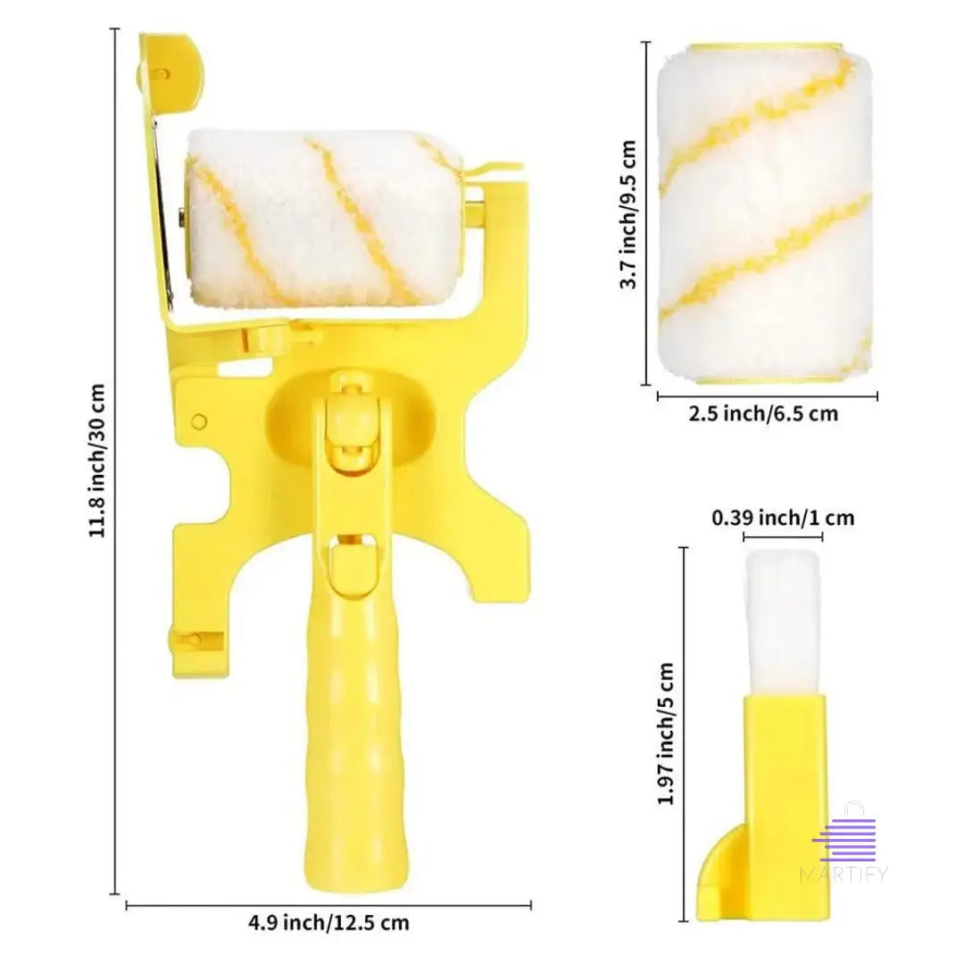 EdgeMaster Paint Roller with Brush dimensions-  Martify
