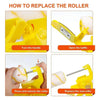 EdgeMaster Paint Roller How to replace the roller- Martify
