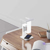 Levitateglow white color by Martify on a Table with phone charging and book.