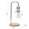 MagnaGlow Levitating LED Desk Lamp with Optional Wireless Charging