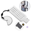 Close up SlideSecure Stainless Steel Lock  Martify