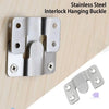 Martify: The stainless steel interlock hanging buckle.